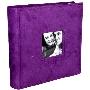爱德I-ONE高级绒质封面插页式相册-紫色