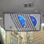 犀牛先生系列 比利时绒汽车遮阳板CD袋(灰色) V006B