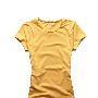 佐丹奴女装女友花粉弹力短袖T恤01320007的士黄色