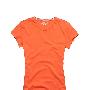 佐丹奴女装女友花粉弹力短袖T恤01320007气氛橙色