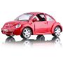 Maisto 美驰图 大众 新甲壳虫 Volkswagen New Beetle 1:25 模型车 红  31975