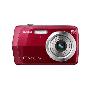 卡西欧（CASIO）EX-Z16数码相机（红色）炫彩超薄锂电卡片机