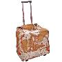 AOTENI奥特尼 时尚女士拉杆包登机包旅行包(卡其色地图)