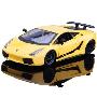 Bburago 比美高 兰博基尼 盖拉多 Lamborghini Gallardo Superleggera(2007) 1:24 模型车 黄-21037