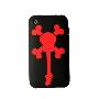 Paul Frank iphone3G/3GS 硅胶套 红骷髅