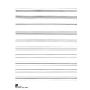 Musipack 3 Ring Filler No. 2: 10-Stave: Passantino Manuscript Paper (平装)