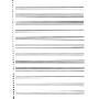 75. Spiral Book: 12-Stave: Passantino Manuscript Paper (平装)