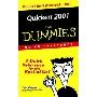 Quicken 2001 for Dummies Quick (塑料齿固定活页)