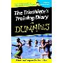 Triathletes Training Diary for Dummies (平装)