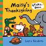 Maisy's Thanksgiving Sticker Book [With Stickers] (平装)
