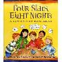 Four Sides, Eight Nights: A New Spin on Hanukkah (平装)