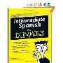 Intermediate Spanish For Dummies (平装)