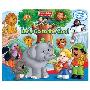 Fisher Price Let's Go to the Zoo Lift the Flap (木板书)