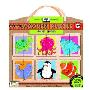 Green Start Wooden Puzzles - Splish-Splash: Earth Friend Puzzles with Handy Carry & Storage Case (平装)