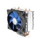 九州风神 DEEPCOOL 冰凌300U 9公分一体式减震风扇3热管多平台 PWM脉宽调速 CPU散热器