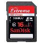 SanDisk 闪迪 Extreme HD video 16 class6 SDHC卡 class6 20MB/S 极速 高清 SDSDRX3 存储卡