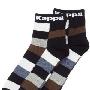 Kappa 卡帕  低腰袜(黑色/漂白) K8103WD015-917