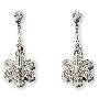 Swarovski施华洛世奇水晶耳坠-雪花975307(正品)