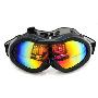 豪邦HBSports 防紫外线防雾滑雪镜(黑色镜框)YD10052