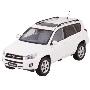 原厂 白1:18车模 丰田TOYOTA RAV4