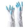 手护神鲨鱼油植绒保湿手套（M号，蓝色指尖）畅销日本
