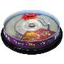 紫光 Unis DVD+R 16X 4.7GB 钻石系列 10片桶装 刻录光盘 内赠一片3寸DVD