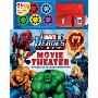 Marvel Heroes Movie Theater Storybook and Movie Projector (木板书)
