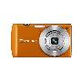 卡西欧（CASIO）EX-S200数码相机（桔色）27mm广角高清摄像卡片机