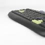 森松尼 SK-710烈火金刚游戏键盘-黑色-PS/2口，全防水设计，七段变速！