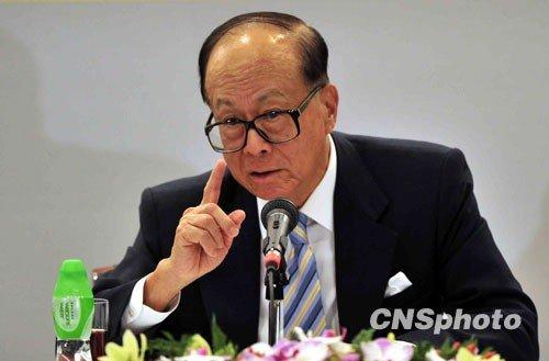 汉音对照 李嘉诚再度蝉联香港首富 李兆基排名